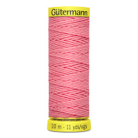 Эластичная нить Gutermann Elastic 10м цвет 2747, розовый