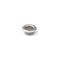 Люверсы стальные 7 mm матовое серебро