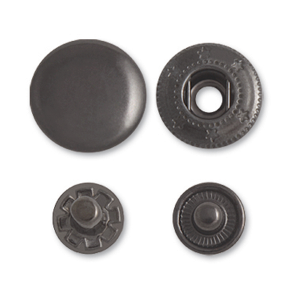 Кнопки "Альфа" нержавеющие A831 темный никель 15 мм