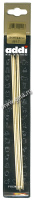 Спицы чулочные Addi, бамбук, №2, 20 см. 5 шт на блистере 501-7/2-020 (1 блистер)