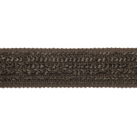 Бордюр для штор "Букле" GP03-78-TAUPE MirTex серо-коричневый (4,5 см)