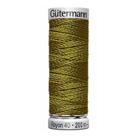 Нитки вышивальные из вискозы Gutermann Rayon №40 200м Цвет 1156