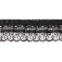 Тесьма-оборка 066HTB черный
