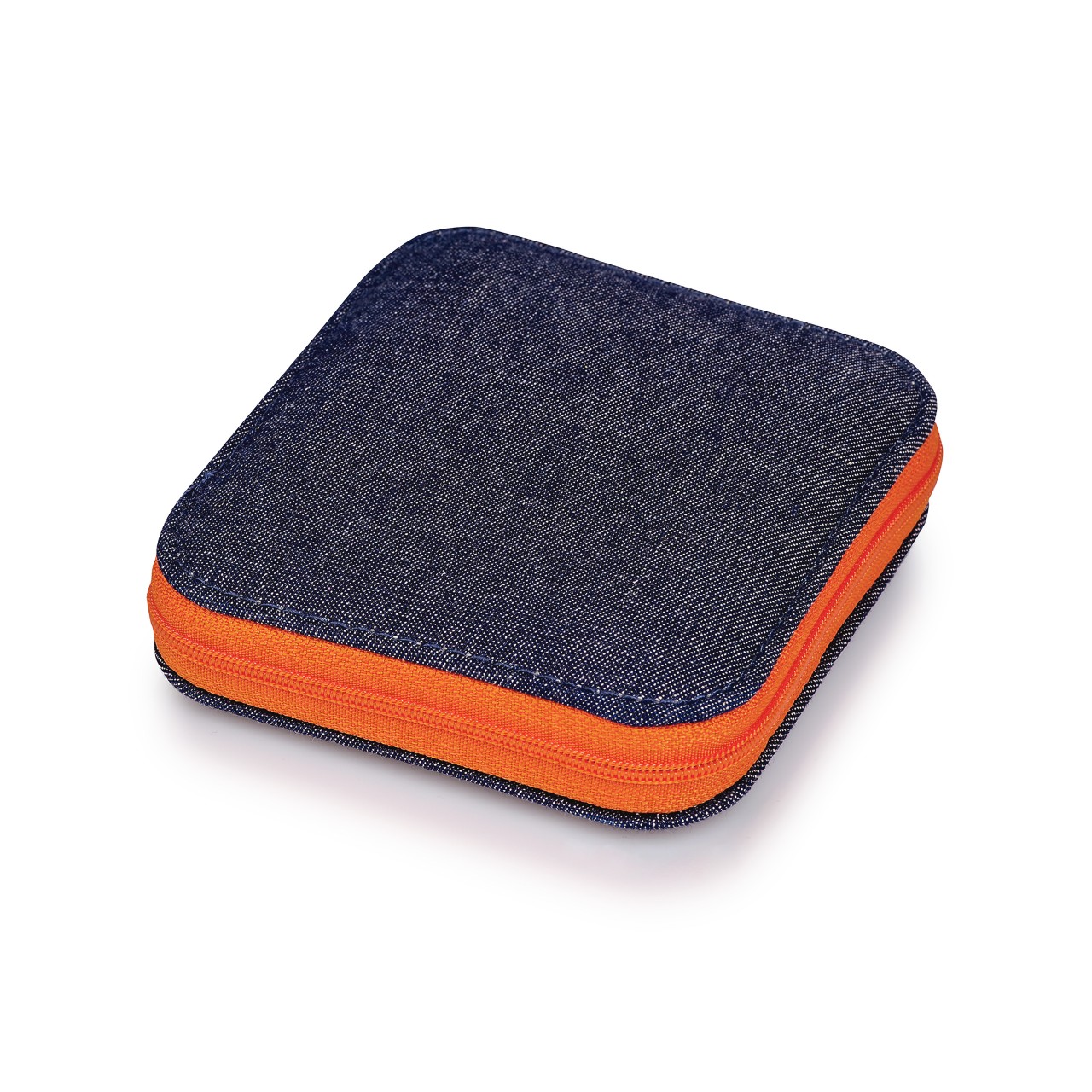 Дорожный швейный набор 651244 Prym, джинс/оранжевая молния