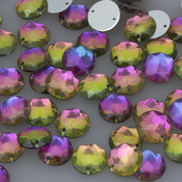 Пришивные пластиковые круглые стразы Пришивные пластиковые круглые стразы