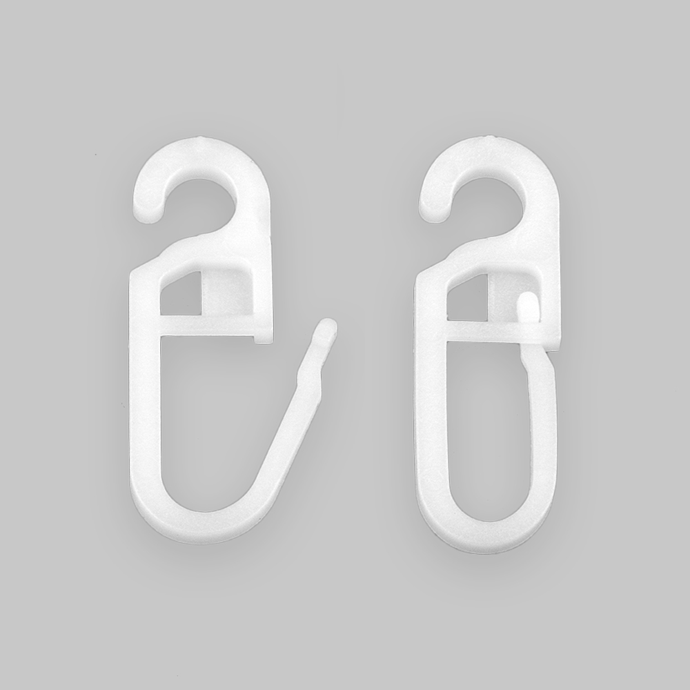 Крючок-крючок для кольца пластиковый 259 белый ("Граль")