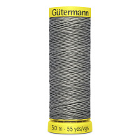 Льняные нитки Gutermann Linen №30 50м цвет 5905, серый
