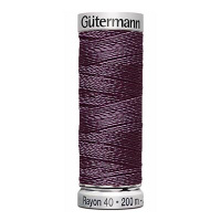 Нитки вышивальные из вискозы Gutermann Rayon №40 200м Цвет 1298