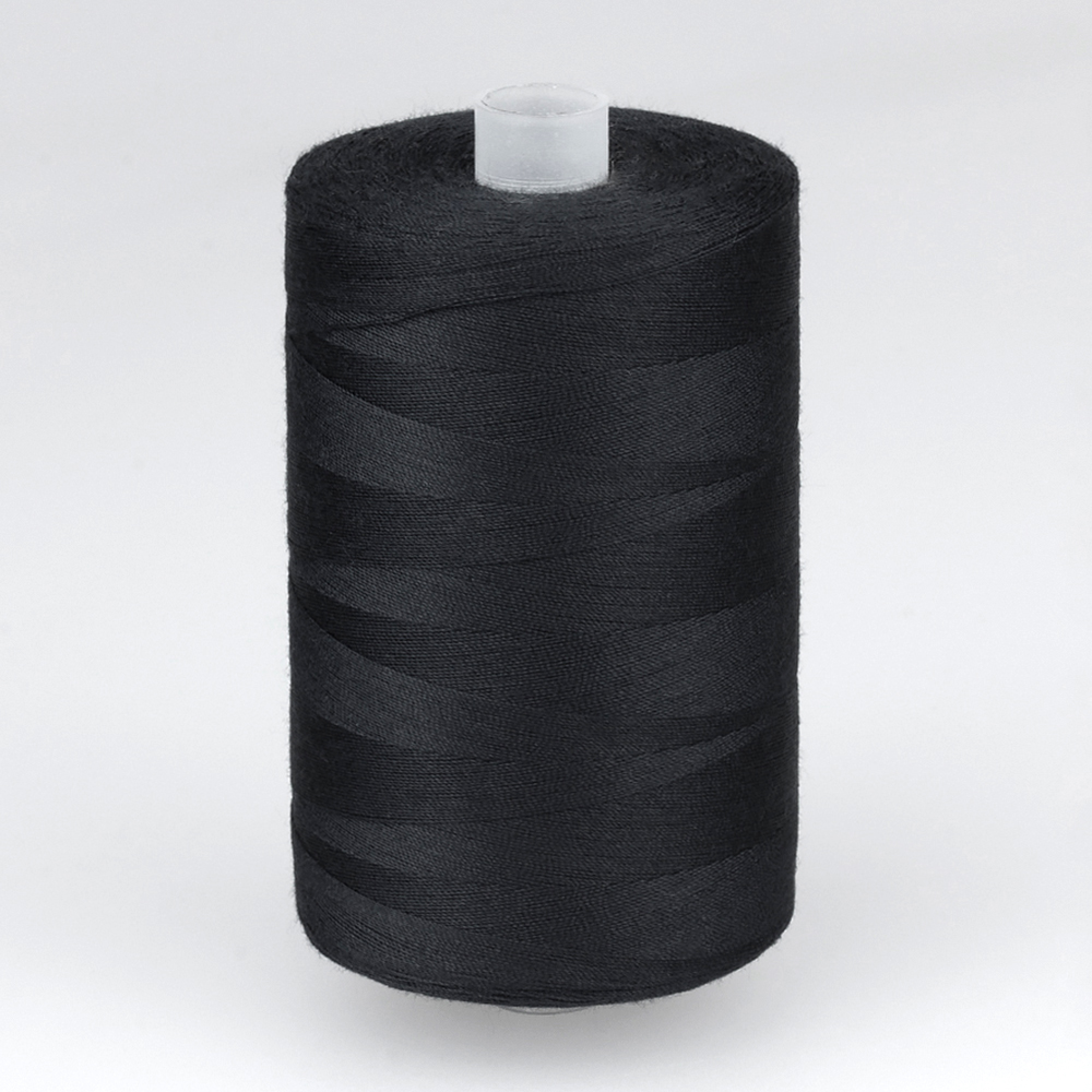 Нитки армированные Черный 35ЛЛ 2500 м