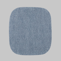 Заплатка Altima термоклеевая джинсовая 431 Цвет №1 светло-синий 10,8x9,8 cm (2 шт)