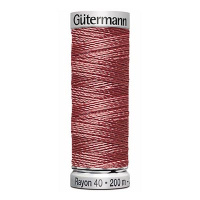 Нитки вышивальные из вискозы Gutermann Rayon №40 200м Цвет 1304