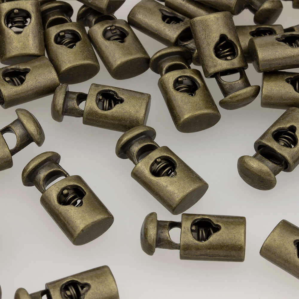 Фиксатор металлический 1682Y бронза