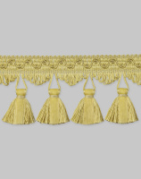 Бахрома для штор с кисточками Бахрома для штор с кисточками
