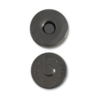 Кнопки магнитные AM 14 мм темный никель