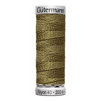 Нитки вышивальные из вискозы Gutermann Rayon №40 200м Цвет 1228