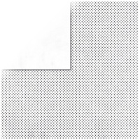Бумага двухсторонняя для скрапбукинга "double dot" Rayher 58883102 (1 лист)