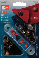 Кнопки "Anorak" Prym 390334 латунь 12 мм (10 шт)