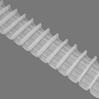 3981MP/soft (1:2) Oz-is Premium прозрачная 8 см/50 м/18 уп шторная лента