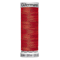 Нитки Gutermann Metallic 7014 №135 200м