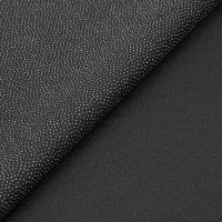 Дублерин пальтово-костюмный 7X144B-60 PES BLACK DextraTex (60 г/кв.м, 100% пэ, клей PES)150 см