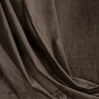 Ткань для штор "бархат" 3102 V33 темно-коричневый 300 см
