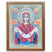 Набор для изготовления картины - мозаика "Богородица Покрова", 2120, 30х40 см