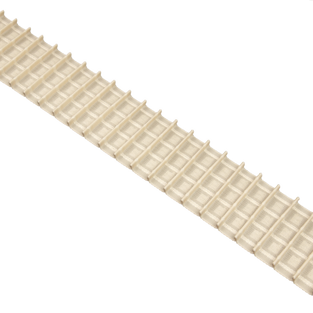 Шторная лента с фиксированной карандашной сборкой