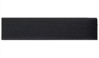 Киперная тесьма 900800 Prym (15 мм), черный (30 м)