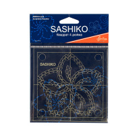 Шаблон для вышивки сашико "цветок сакуры" Hemline ERS.002 (1 шт)