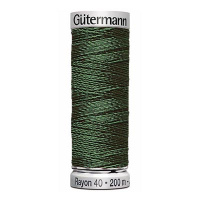 Нитки вышивальные из вискозы Gutermann Rayon №40 200м Цвет 1550