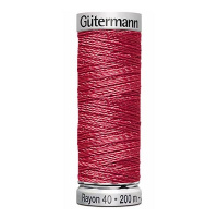 Нитки вышивальные из вискозы Gutermann Rayon №40 200м Цвет 1190