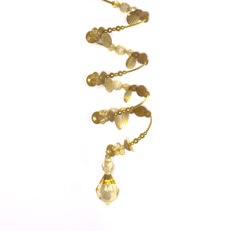 Подвес для штор пружина, золото JX08250-8