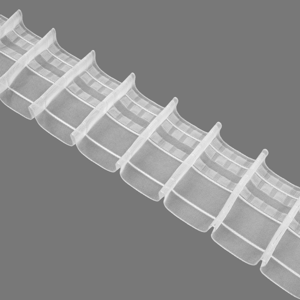 Шторная лента с экономным коэффициентом