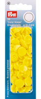 Кнопки Prym "Color Snaps" 393107 круглые светло-желтые