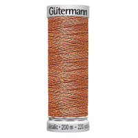 Нитки Gutermann Metallic 7011 №135 200м