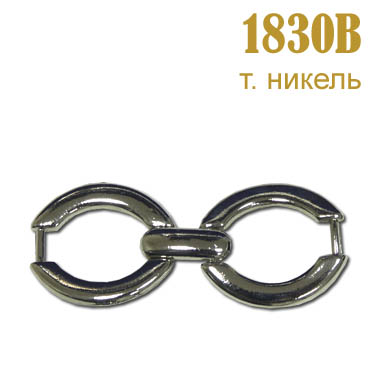 Пряжка 1830B темный никель
