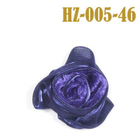 Объемное украшение HZ-005-46 темно-фиолетовое (уп. 20 шт.)