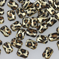 Пришивные пластиковые стразы восьмиугольник Пришивные пластиковые стразы восьмиугольник