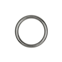 Кольцо пластиковое круглое 3923 30/39 мм темный никель