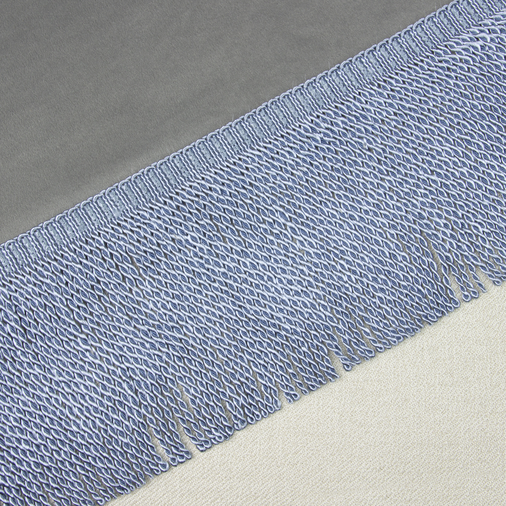 Бахрома крученая SP(15CM)-10 серо-голубой (15 см)