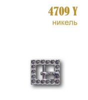 Пряжка (с язычком) 4709Y никель