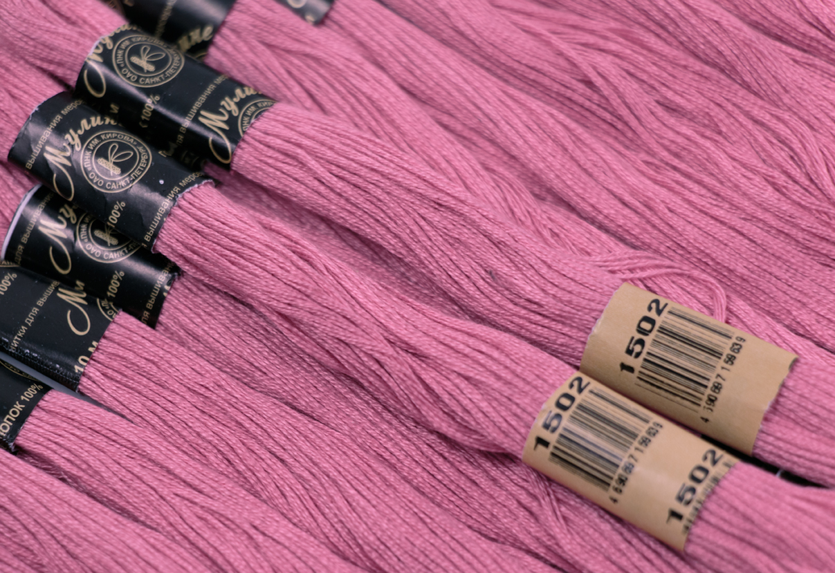 Нить для вышивания МУЛИНЕ, 10 м, 2,23 г, цвет 1502