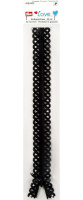 Молния 418400 Prym Love S11 декоративная потайная 40 см черная (1уп - 1шт)