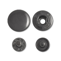 Кнопки "Альфа" нержавеющие A665 темный никель 10 мм
