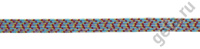 Резинка продежка мультиколор, 5 мм, цвет голубой
