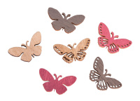 Набор декоративных элементов "бабочки" Rayher 46169000 (24 шт)