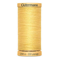 Нитки для наметки Gutermann Basting 200м цвет 758, желтый