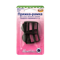 Пряжка-рамка Hemline, 25 мм, 2 шт 451.25.B/G002 (5 блистер)