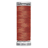 Нитки Gutermann Metallic 7010 №135 200м