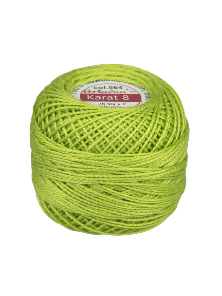 Нитки для вязания Karat 8 10 г/65 м, 76 текс х 2, цвет 0564